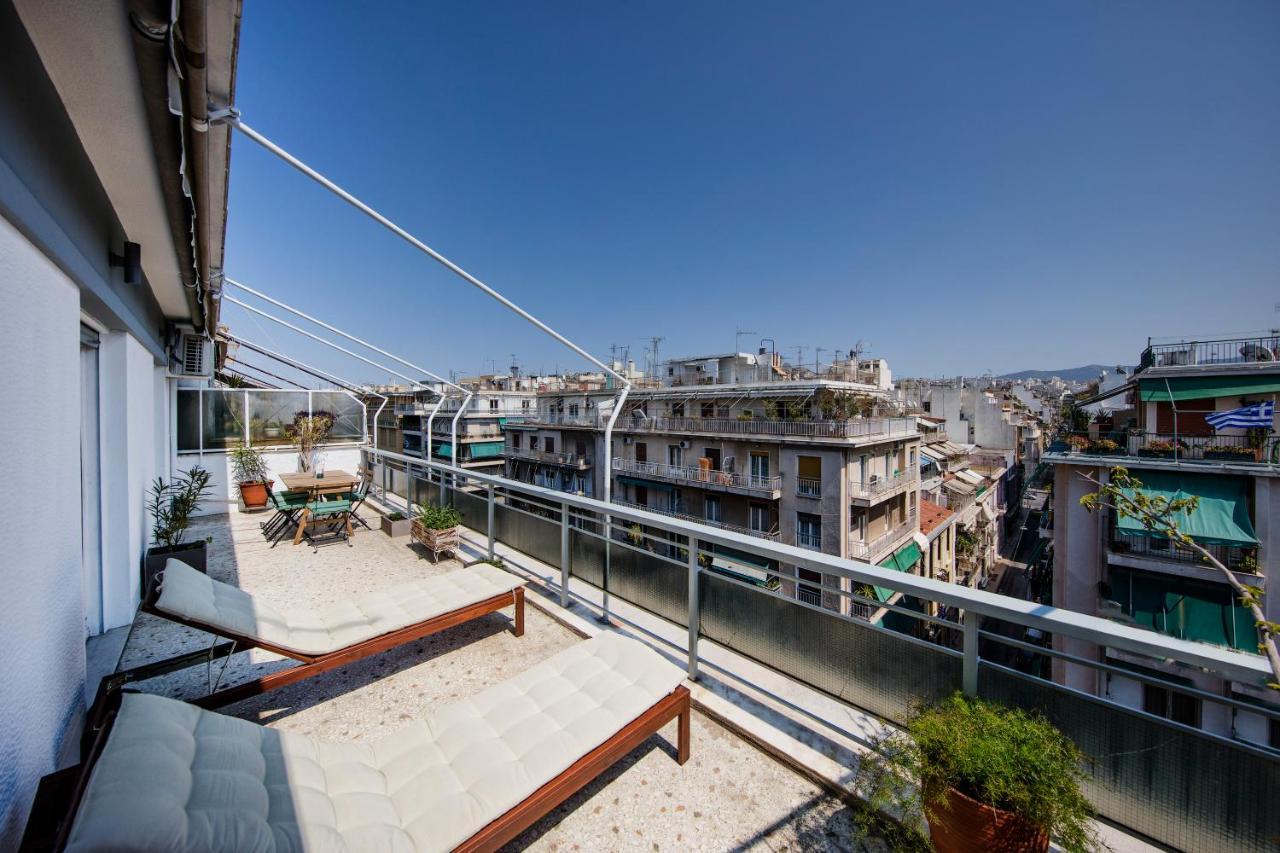 Amazing Penthouse In Athens City Center Extérieur photo